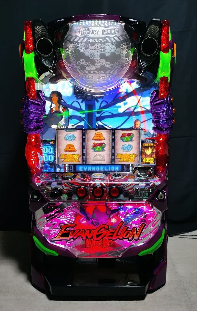 2/8まで出品 ヱヴァンゲリヲン 勝利への願い パチスロ実機 送料無料