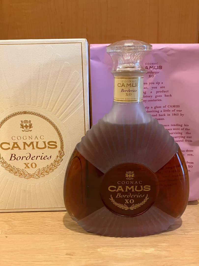 【未開栓】CAMUS Borderies XO コニャック 箱入り