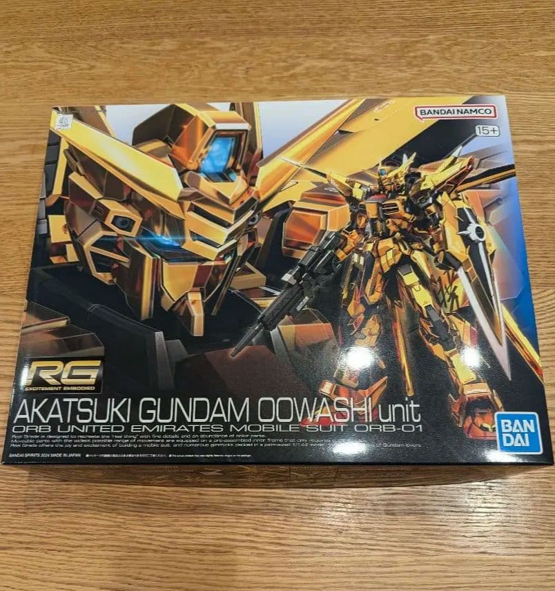 バンダイ『機動戦士ガンダムシードデスティニー』RG 1/144 アカツキガンダム