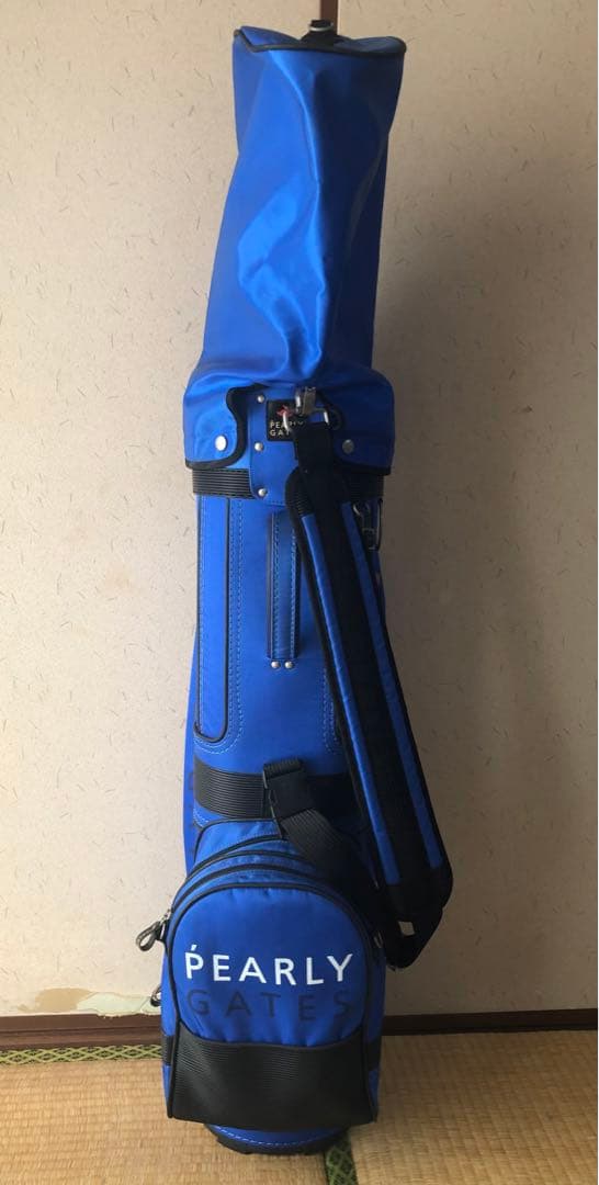 PEARLY GATES パーリーゲイツ　キャディバッグ　軽量　ブルー