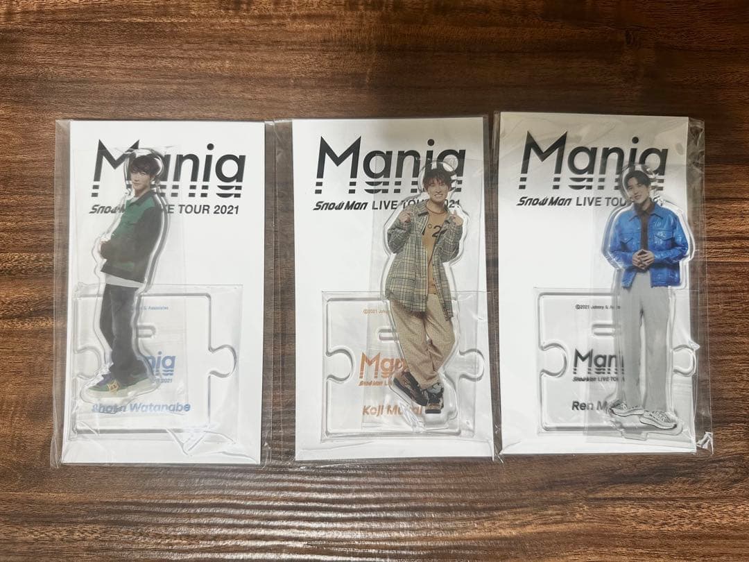 Man スノーマン アクリルスタンド 2021Mania コンプリート