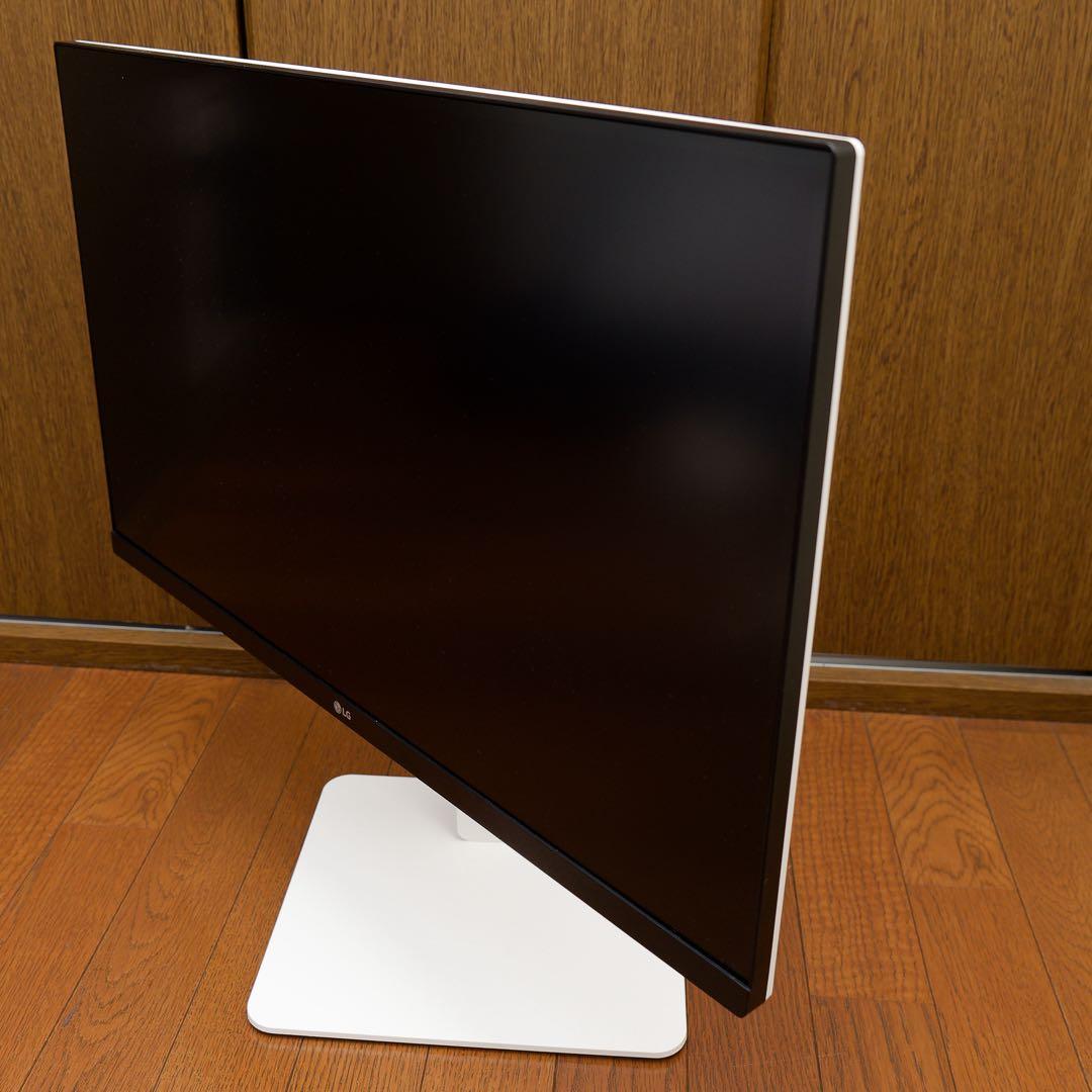 LG 27インチ 4K 27US550-W