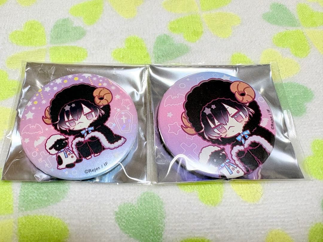 無神アズサ ディアラバ ブラックシープ 缶バッジ ホロ 通常