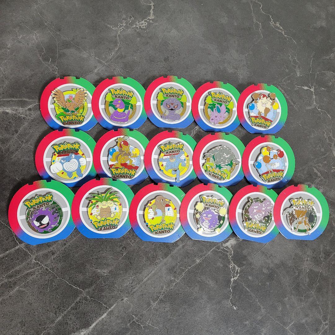 ポケパークカントー　151　ピンズ　16個セット