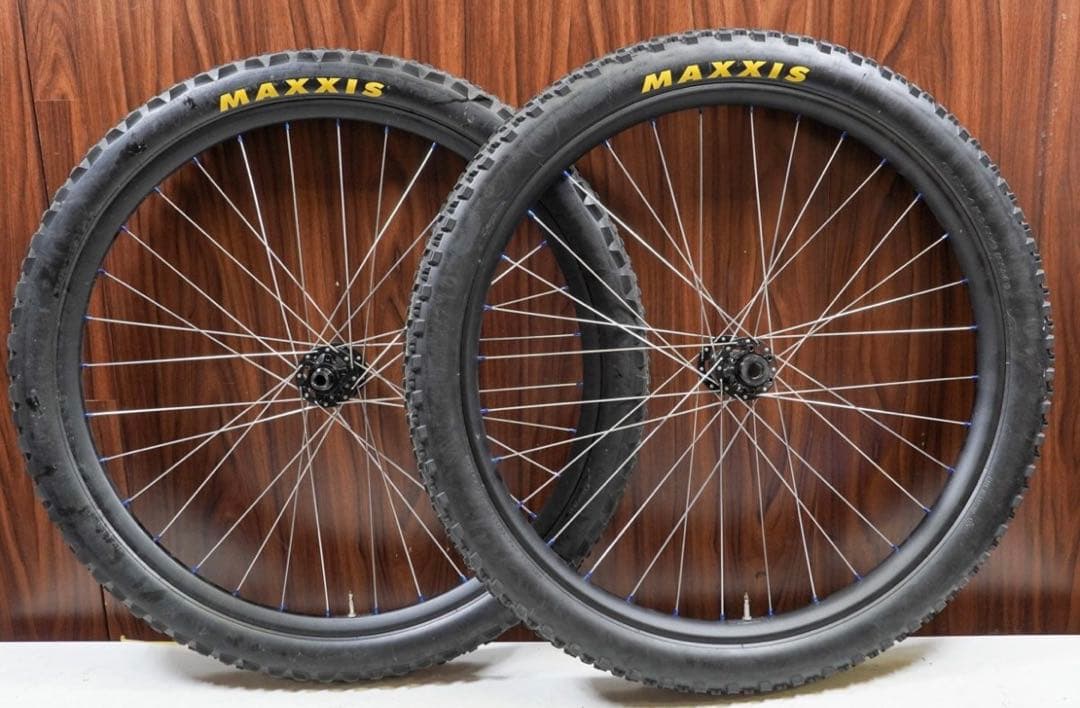 KUWAHARA シマノフリー 11/12s27.5インチ 手組ホイールセット