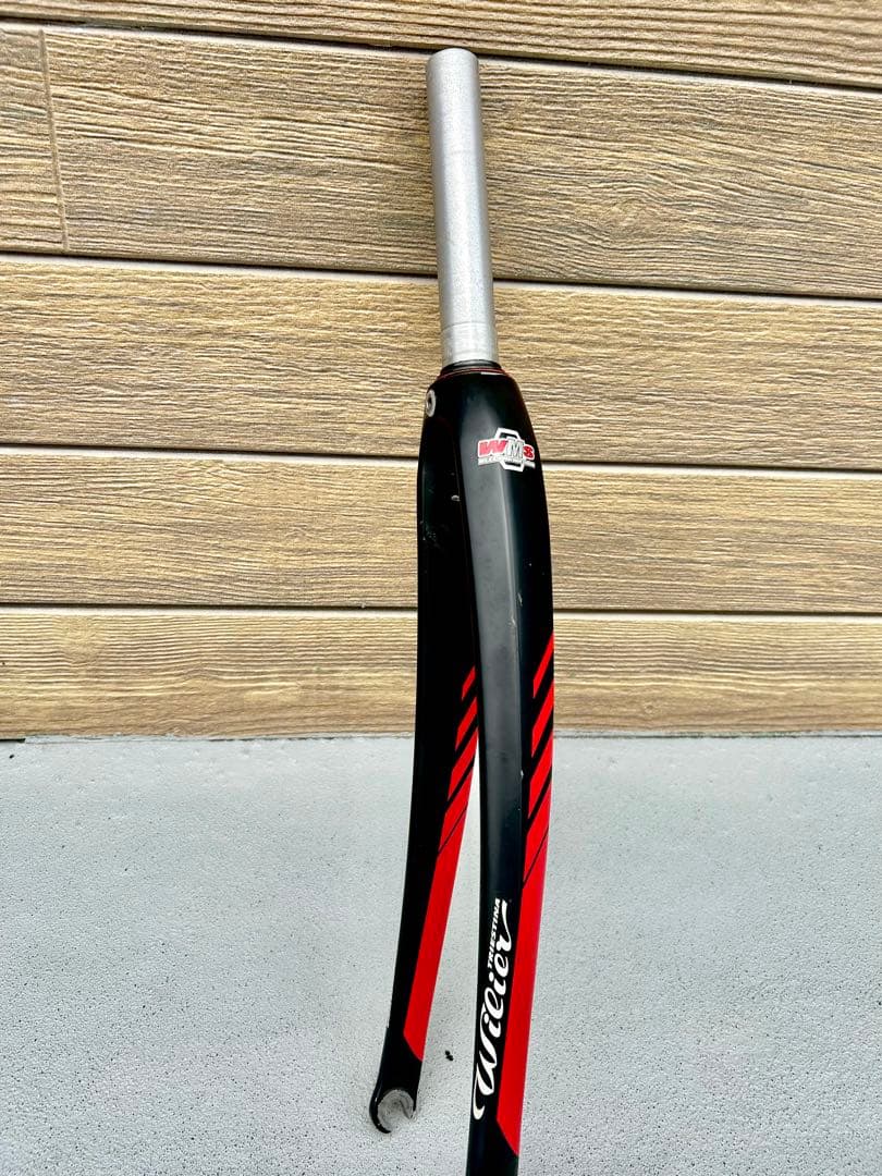 【WilierカーボンCarbonフロントフォーク】RITCHEYヘッドパーツ付
