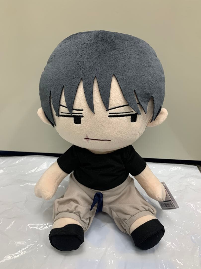 新品未使用 伏黒甚爾(横目) 呪術廻戦 ゆる顔BIGぬいぐるみ①