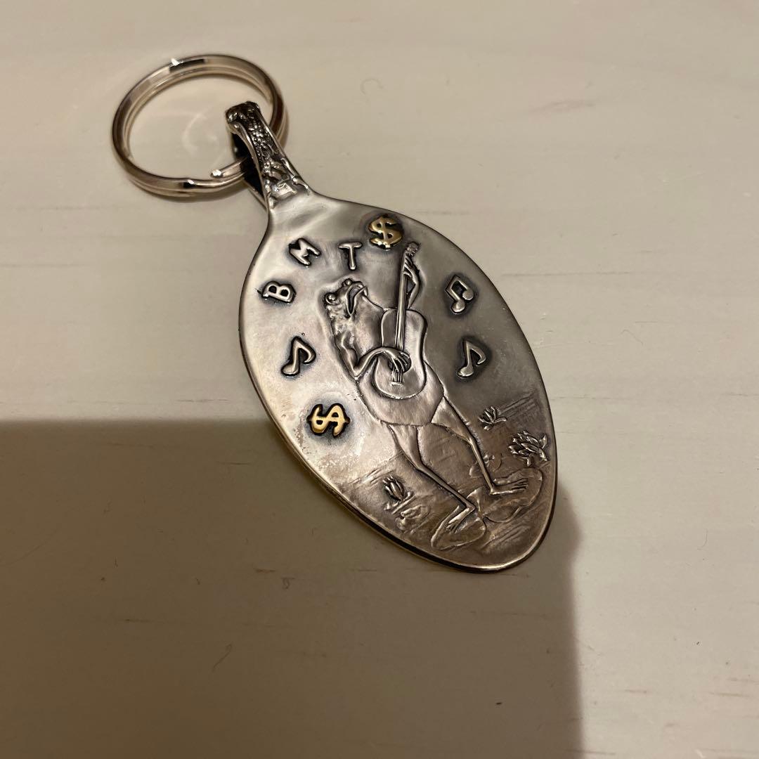 新品！ BLIND MAN TOGS K18 × SILVER キーリング