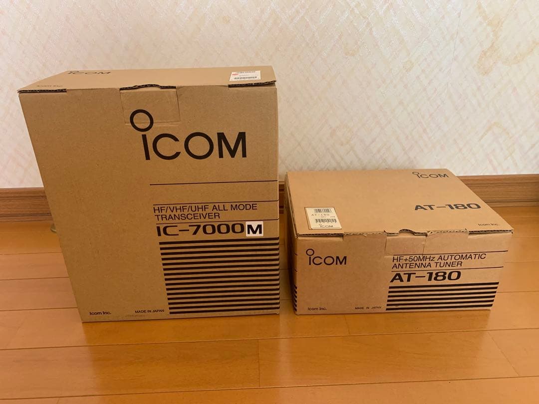 ICOM IC-7000M AT-180 および別売品セット