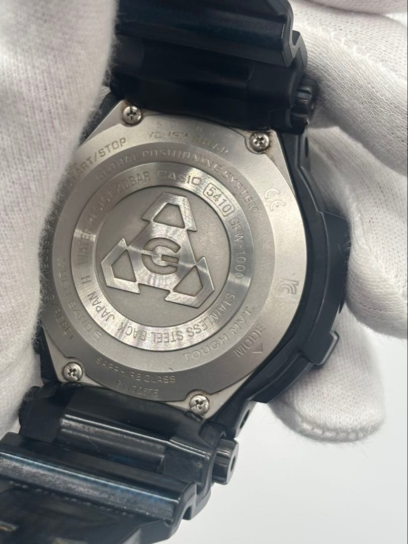 G-SHOCK GPS電波ソーラー GPW-1000 ブラック ブルー