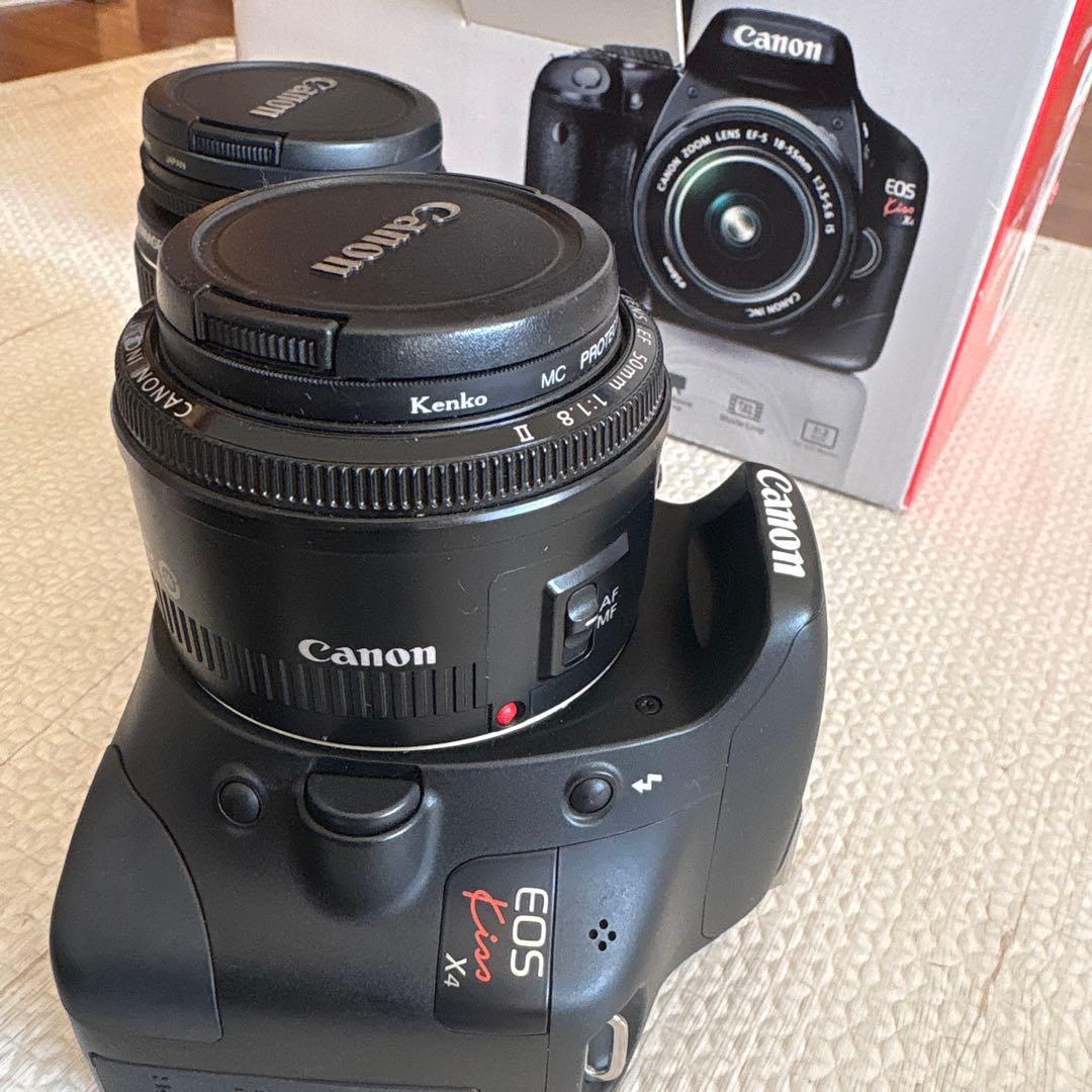 Canon EOS Kiss X4 本体 レンズ2本セット