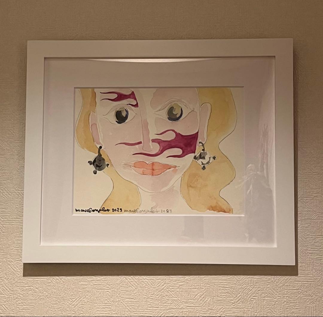 真作 個展作品 MARK GONZALES gonz マークゴンザレス 原画絵画