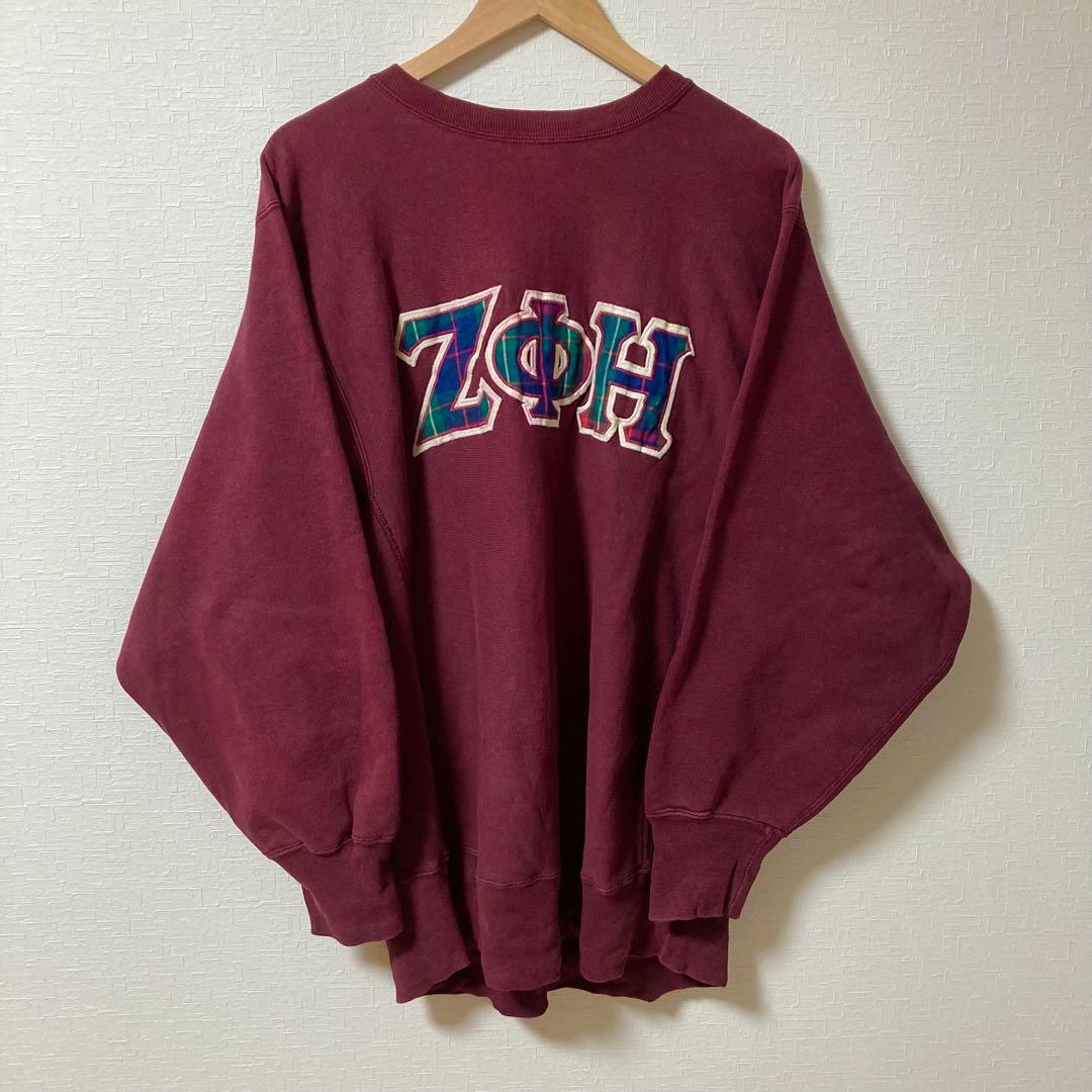 80s トリコタグ チャンピオン リバースウィーブ カレッジロゴ フラタニティ