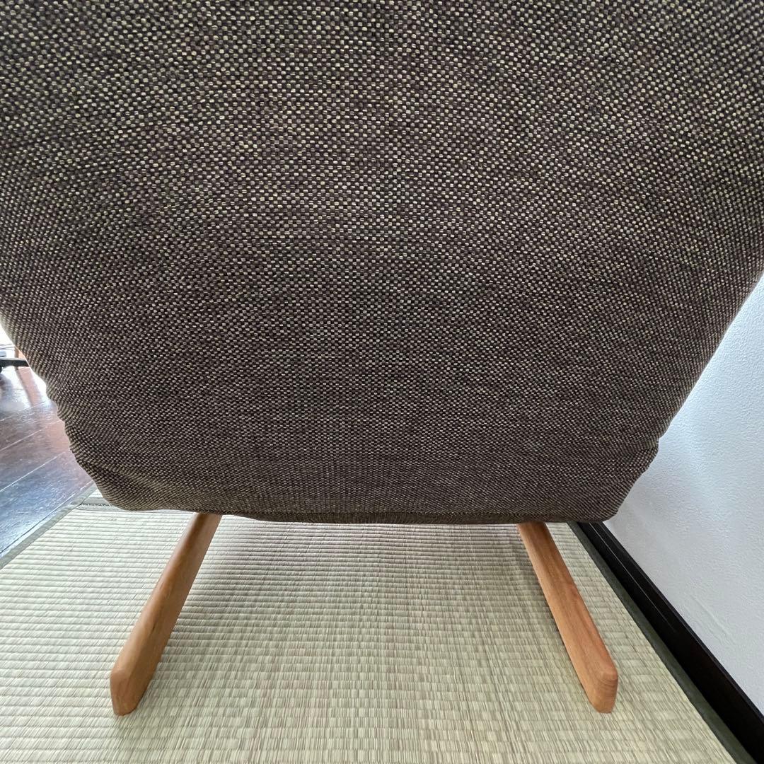 無印良品　ハイバックリクライニングソファー　1シーター　オットマン付き