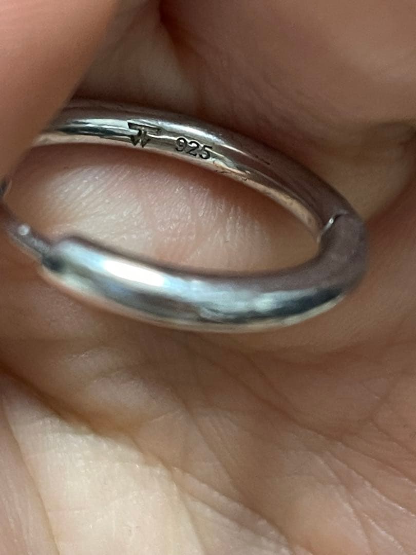 TOMWOOD シルバー925 フープピアス