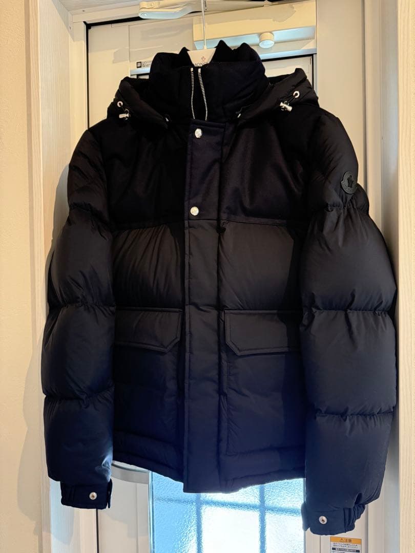 38万新品★モンクレール★3★ダウンジャケット『Mussala』ダークネイビー