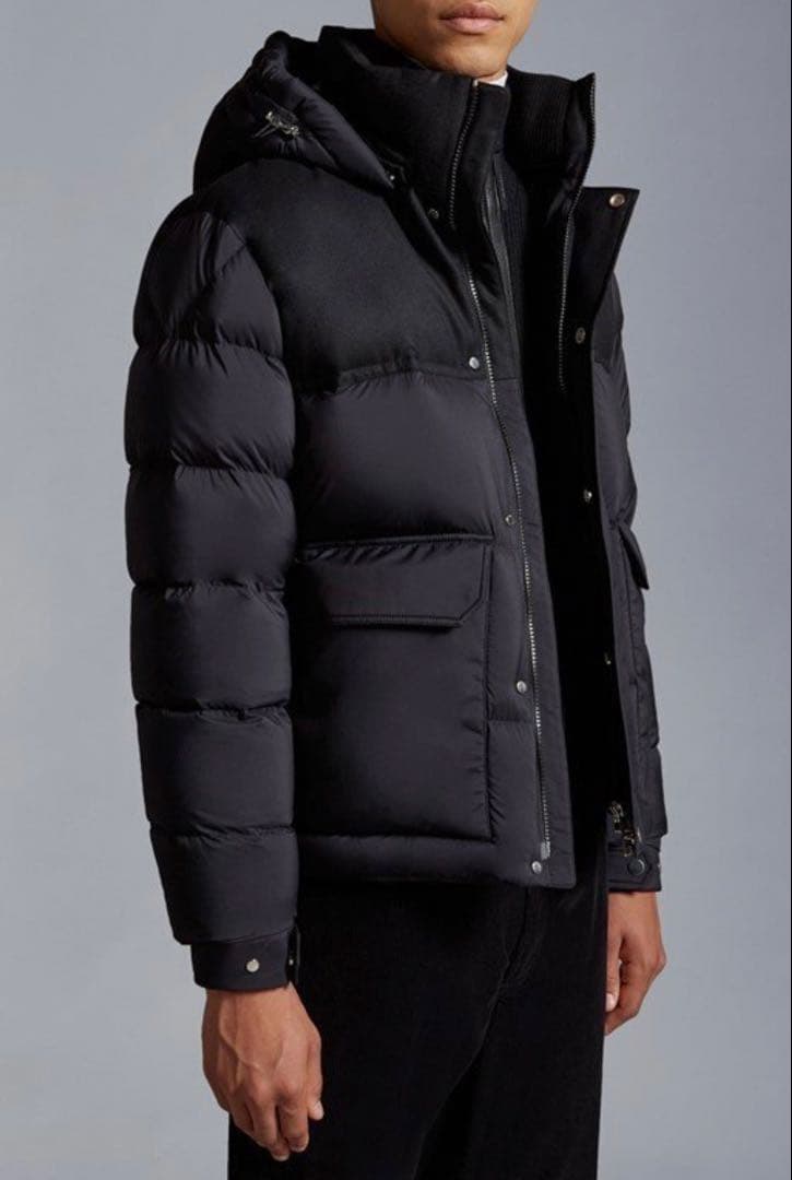 38万新品★モンクレール★3★ダウンジャケット『Mussala』ダークネイビー