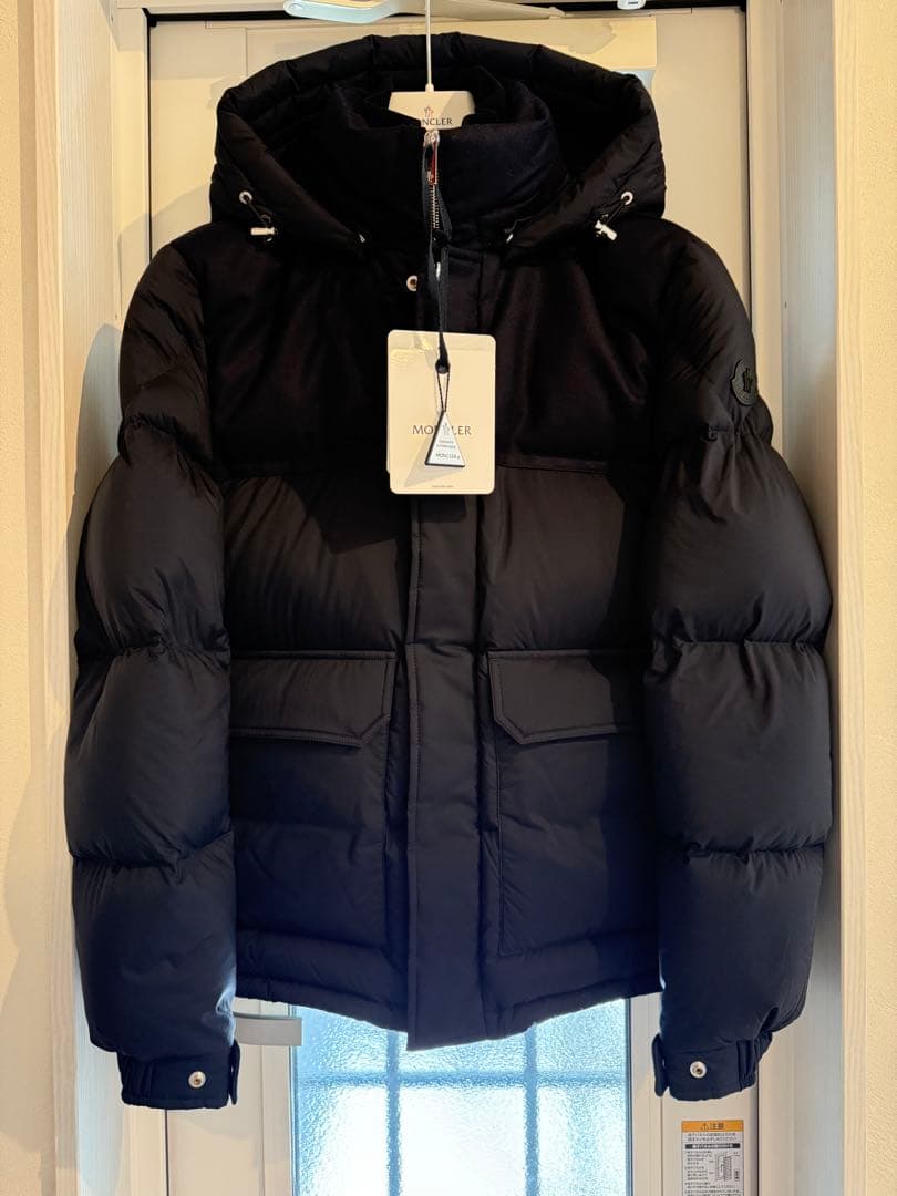 38万新品★モンクレール★3★ダウンジャケット『Mussala』ダークネイビー