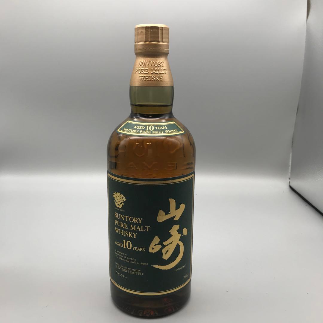 280 サントリー 山崎10年 ピュアモルトウイスキー 40度 グリーンラベル
