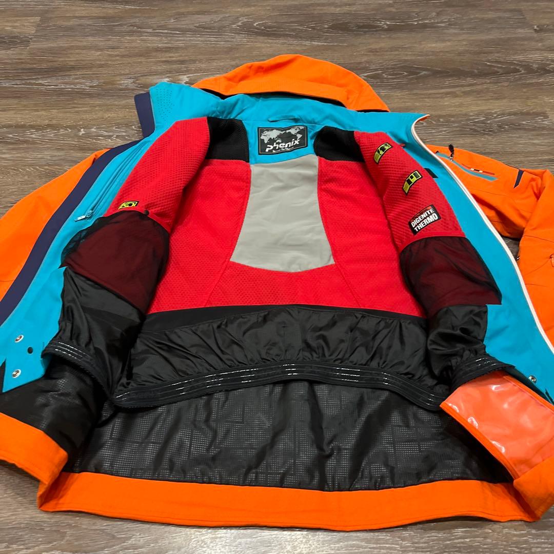 フェニックス L メンズ　男性　スキーウェア　美品　セットアップ