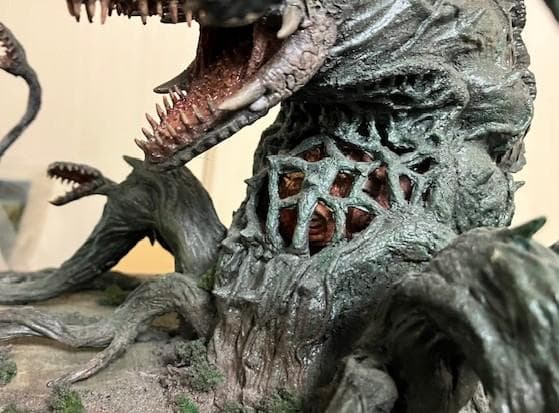 ★ビオランテ 青島文化教材社 ジオラマ仕様 塗装済み完成品★