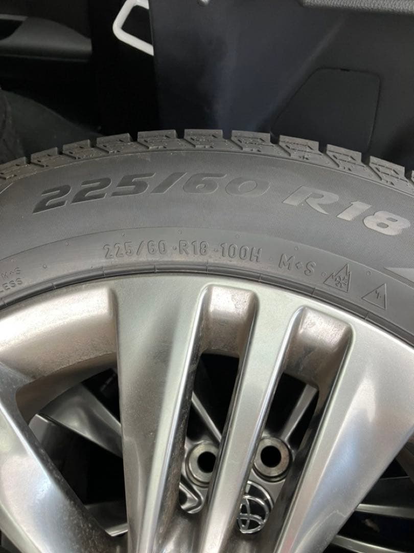 トヨタ ヴェルファイヤー アルファード 40 スタッドレス 18インチ 純正