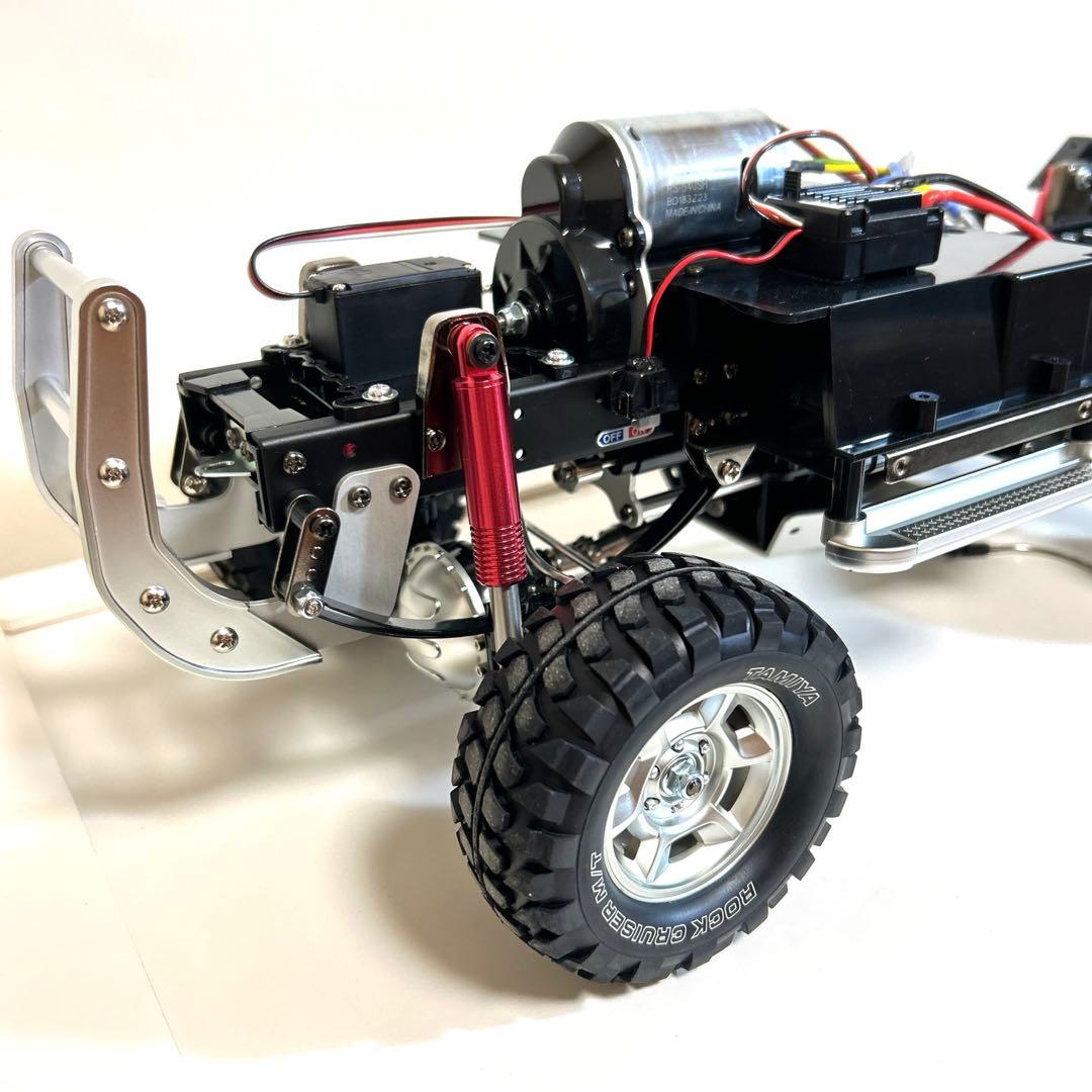 タミヤ1/10RC フォードF-350 ハイリフト完成品フタバプロポ組み込み