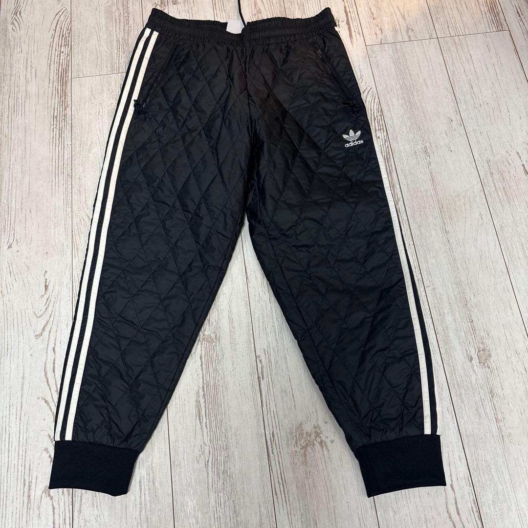 adidas キルティング ジャージパンツ M