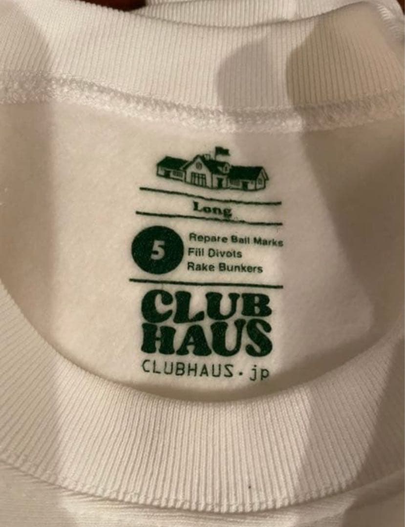 クラブハウス　トレーナー　スウェット　L