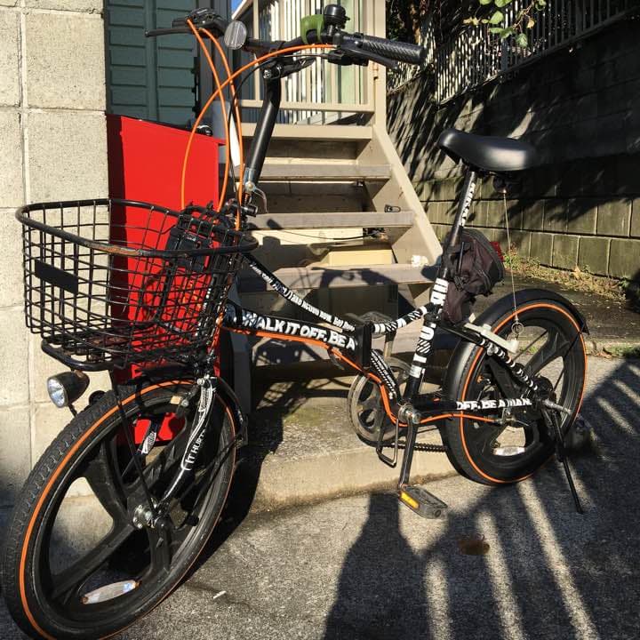 20インチ折りたたみ自転車、6段変速