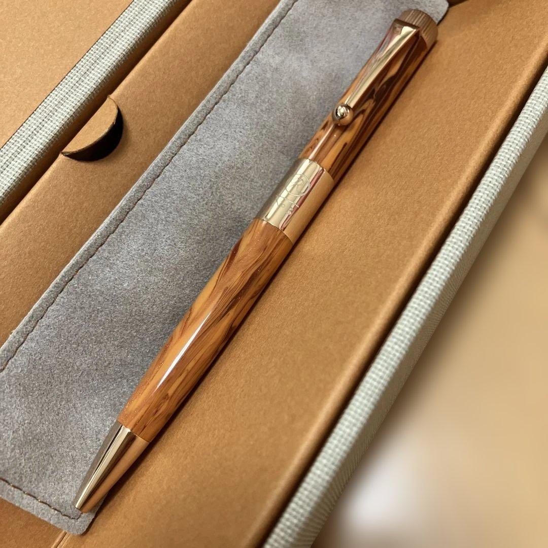 ロメオ　伊東屋 No.3 黄櫨　ボールペン細軸