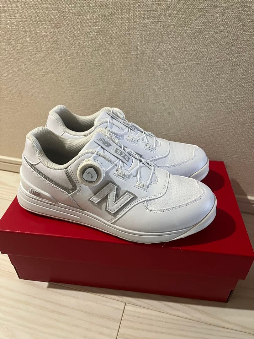 【美品】レディース ゴルフシューズ 24cm New Balance 574