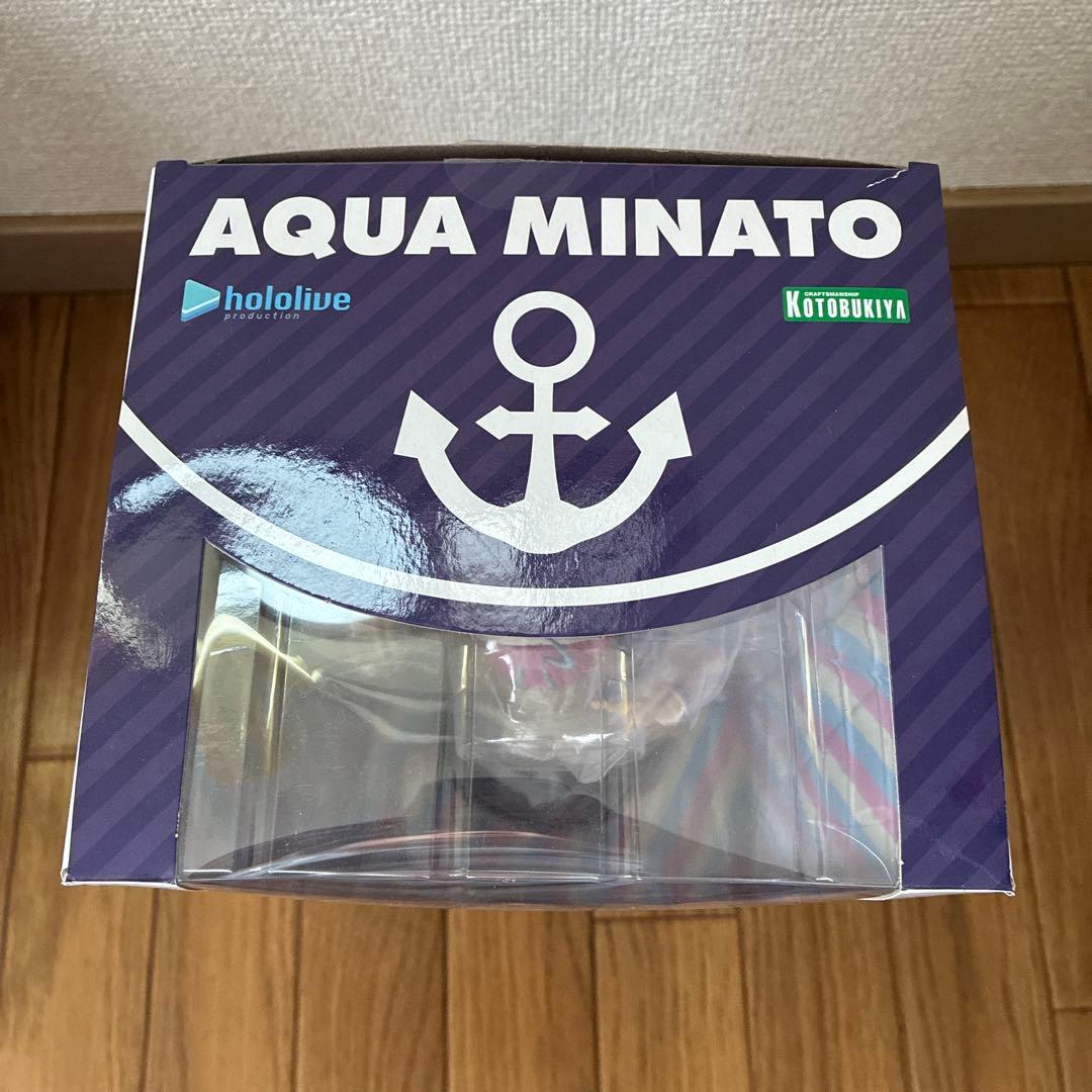 湊あくあ 1/7スケール 塗装済み完成品 フィギュア顔パーツ付 開封済み