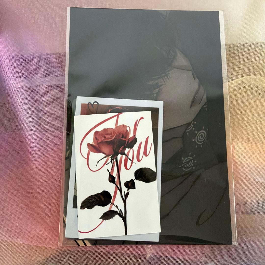 枯れた花に涙を　韓国漫画　一ノ瀬蓮の香水単品　フォトカード付き