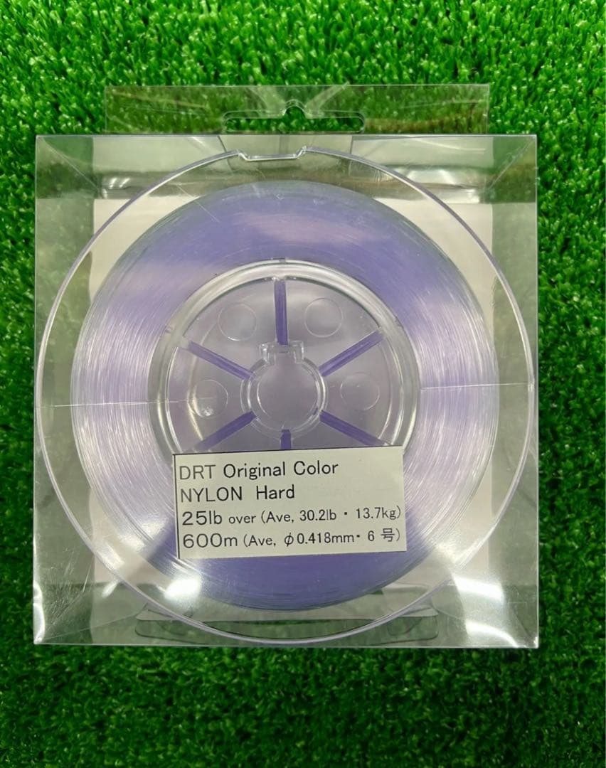 DRT ナイロンハードライン 25lb-パープル