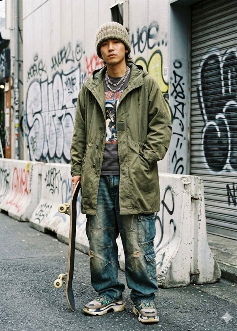 フランス軍 M64系 ボアライナー付 フィールドパーカー 92C #395