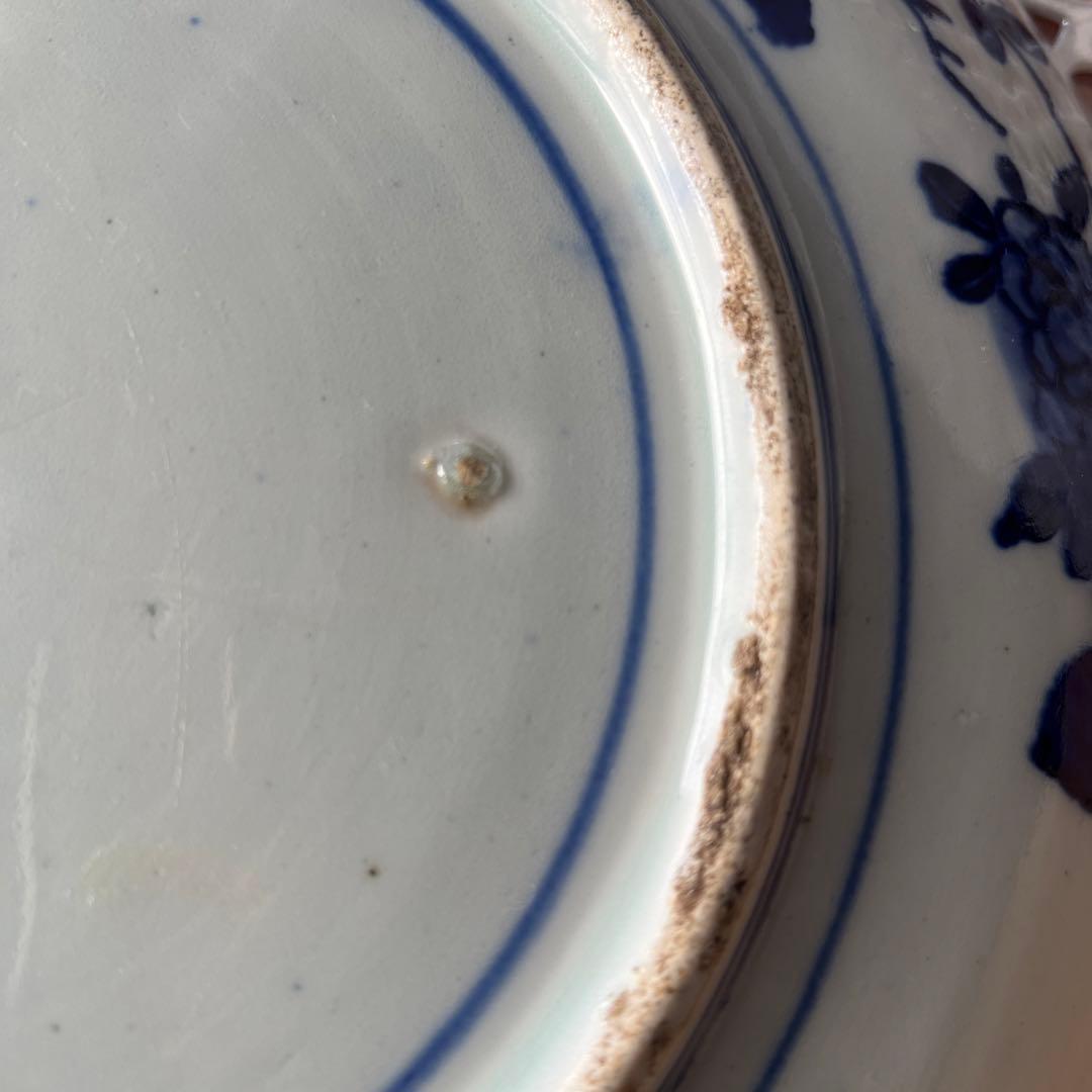 古砥部焼　絵皿