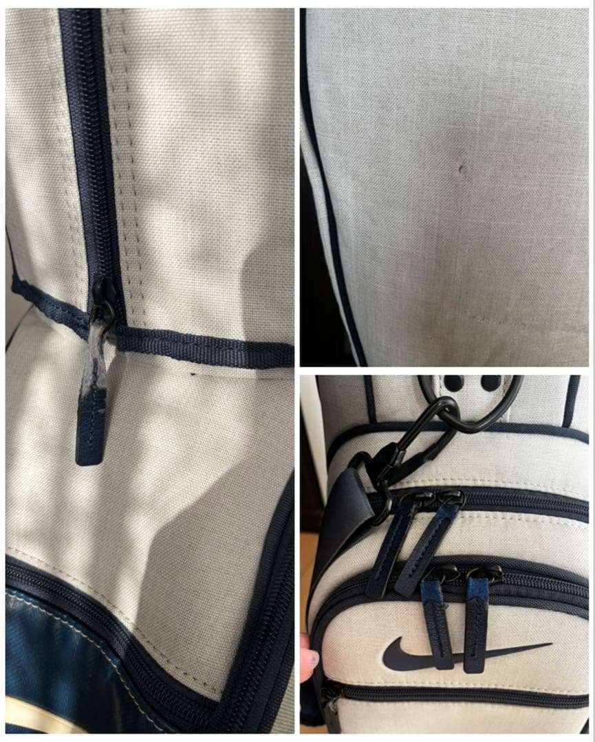 美品　完売品　希少カラー　NIKE ナイキゴルフ　レトロ　カートキャディバッグ