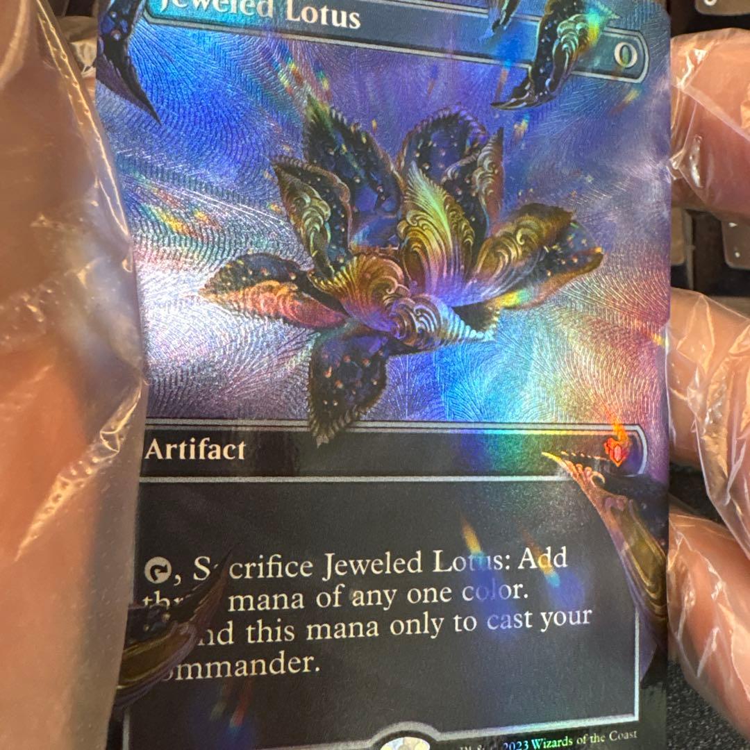 宝石の睡蓮　Jeweled Lotus テクスチャーfoil 英語　 MINT