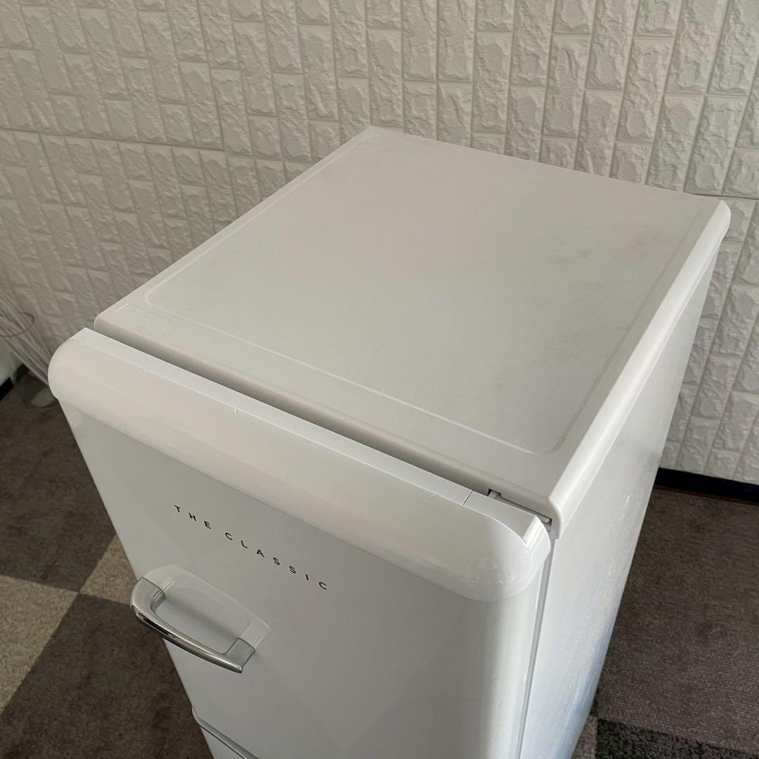 都内23区送料無料❗️ DAEWOO レトロスタイル冷蔵庫　2018年製✨