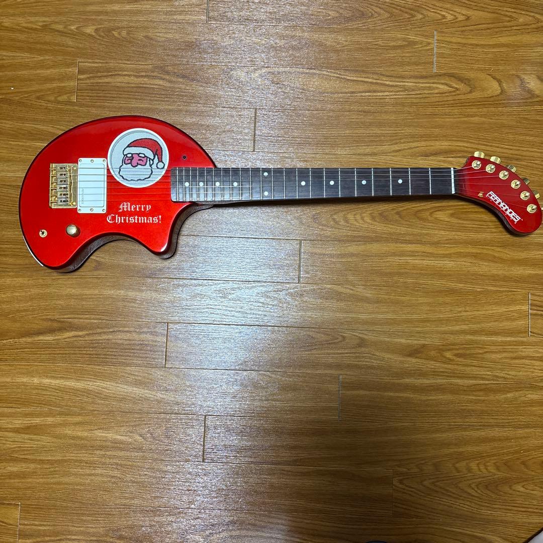 美品　FERNANDES ZO-3 アンプ内蔵ミニギター ソフトケース付き