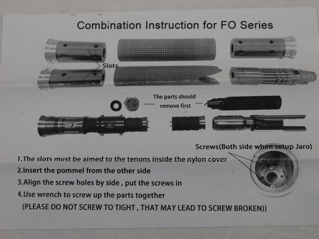 カスタムライトセーバー FallenOrderセット UltimateWorks