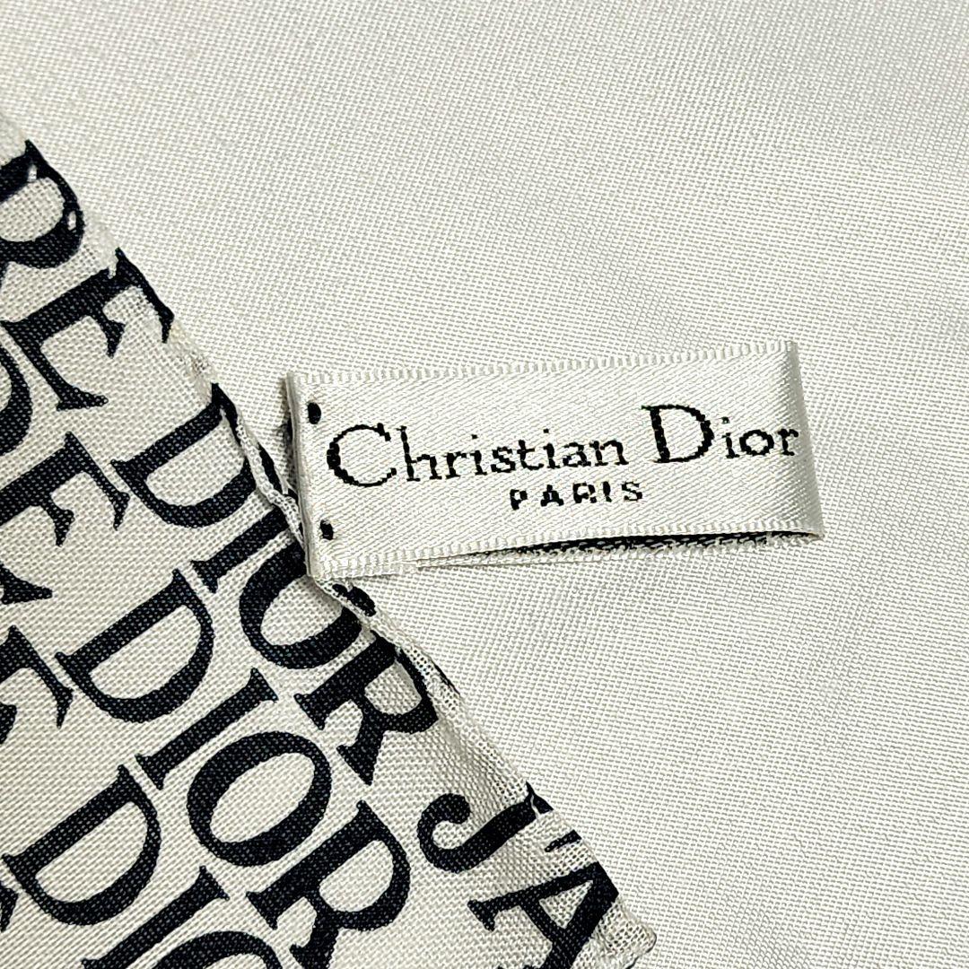 美品 ★Dior★ ハンカチ J'A DORE 綿100％ ホワイト ブラック