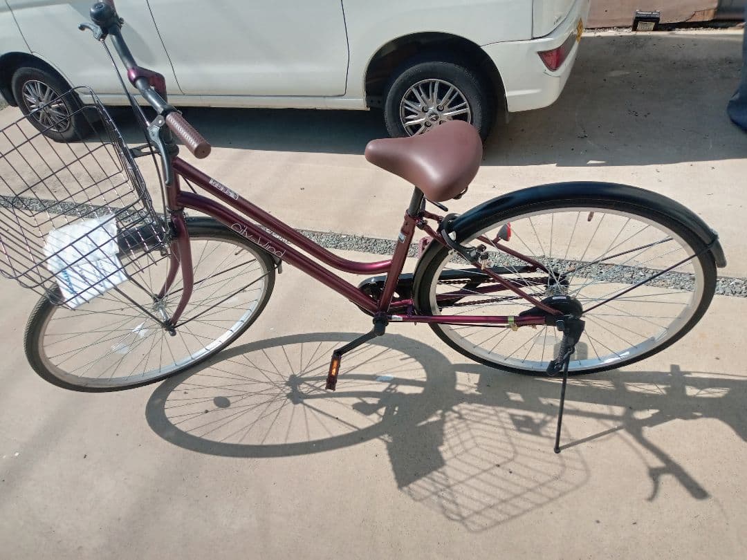 自転車　ママチャリ　27インチ　群馬埼玉栃木