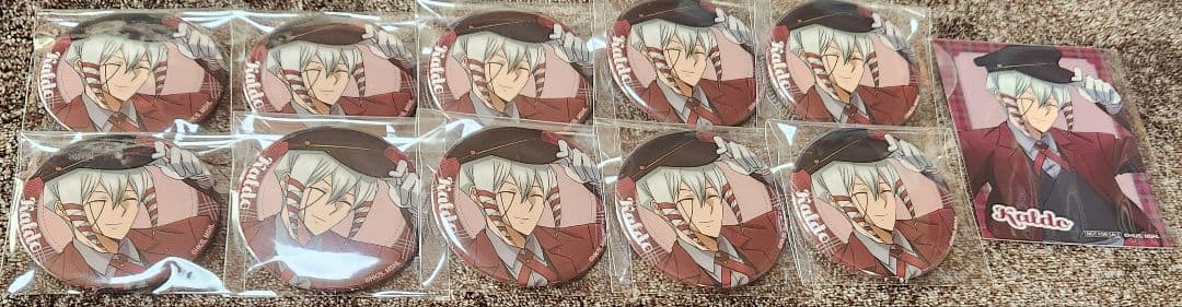 マッシュルキャラクターグッズカルド缶バッジ、フォトカ