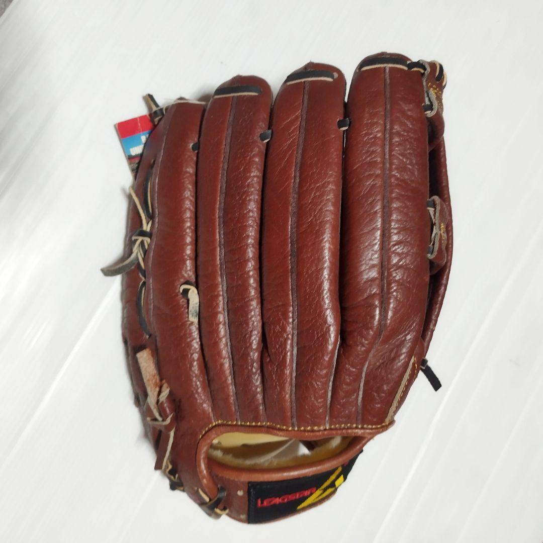 タグ付　リーグスター　大人用軟式野球グローブ　LGS 1234 牛革