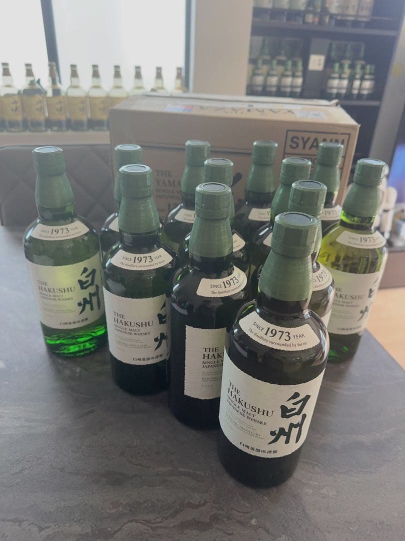 【新品未開封】サントリー　白州　シングルモルトウイスキー　700ml 12本