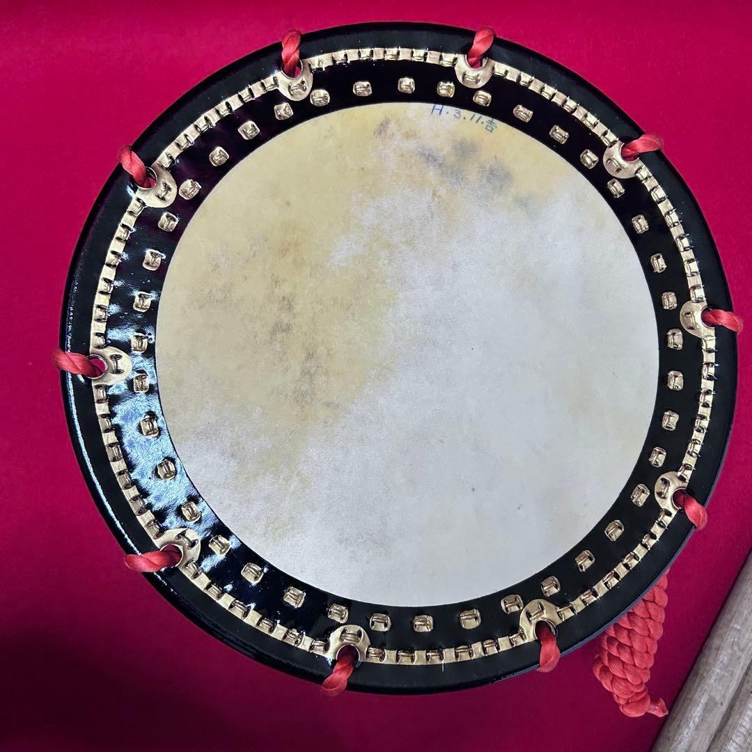 n*k様 締め太鼓 バチ付き 和太鼓