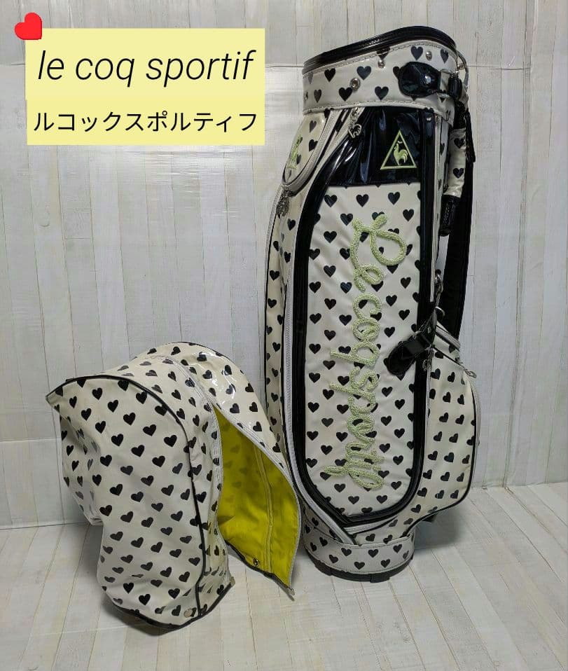 le coq sportif ルコックスポルティフ　ゴルフ　キャディバック