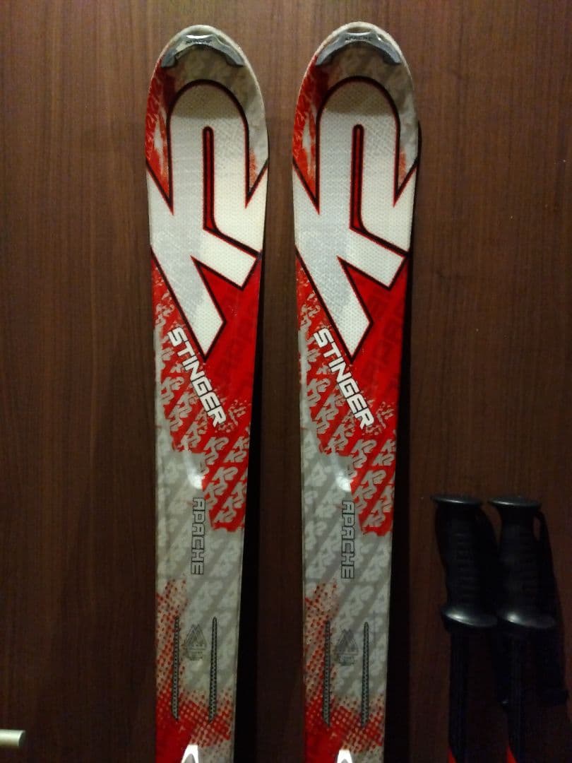 美品【ハイエンド】K2 学生・男女兼用/スキーフルセット・メンテ・WAX済み✔